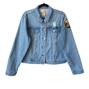 Iowa Hawkeyes‎ Denim Jacket